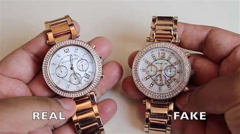 michael kors fake vs real watch|Michael Kors Watch serial number look.